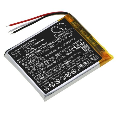 Bsc Preferred Becker Transit 7SL EU TRANSIT7SLEU 1600mAh GPS Replacement Battery CS-BKP700SL